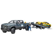 Gardena RAM 2500 Power Wagon und Roadster Bruder Racing Team, Modellfahrzeug autópálya és játékautó