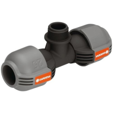 Gardena T-elem 25 mmx3/4" külső menettel – 2787-20! öntözéstechnikai alkatrész