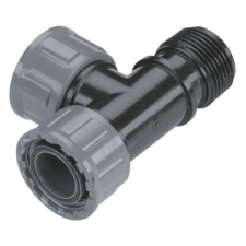 Gardena T-elem szelephez 2x1" belső és
1x1" külső menettel - 2751-20 öntözéstechnikai alkatrész