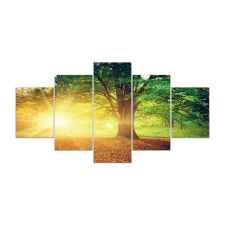 Gardenet Vászon falikép szett, 5 részes, 150 X 80 cm grafika, keretezett kép