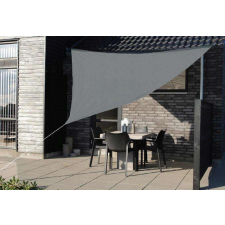 GardenLine Háromszög formájú napellenző 3,6x3,6x3,6 m – Szürke kerti bútor