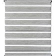 Gardinia de Luxe dupla roló 140 cm x 180 cm szürke lakástextília