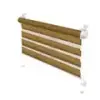 Gardinia EASYFIX zebra roló oldalfeszítéssel, barna, ablakra: 97x150 cm