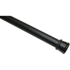 Gardinia feszítőrúd 23/26 mm átmérő fekete 130 cm - 220 cm karnis, függönyrúd