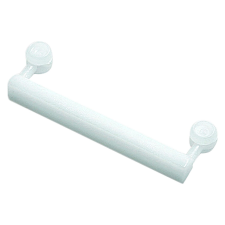 Gardinia görgős csúszka füles függönyhöz, fehér, 5 cm karnis, függönyrúd
