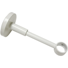 Gardinia konzol Chicago Ø 20 mm-es zárt fehér 12 cm karnis, függönyrúd