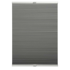  GARDINIA Méhsejtes Pliszé Sina szürke, Thermo,90x130 cm lakástextília