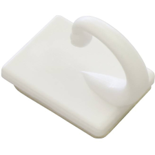 Gardinia raff kengyel, fehér, 2,5 cm karnis, függönyrúd