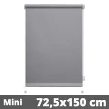 Gardinia Vászon roló, szürke, ablakra: 72,5x150 cm lakástextília