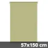 Gardinia Vászon roló, világoszöld, ablakra: 57x150 cm