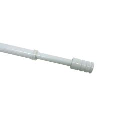 Gardinia Vitra rúdhenger kihúzható 60-85 cm fém átm. 10 mm fehér karnis, függönyrúd