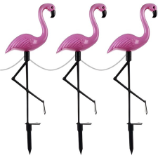 Gardlov 21151 Napelemes kerti lámpa, flamingó, 3 db kültéri világítás