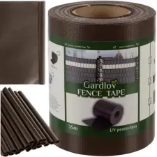 Gardlov Kerítésszalag 19cmx35m 450g/m2 barna 23702 kerti bútor