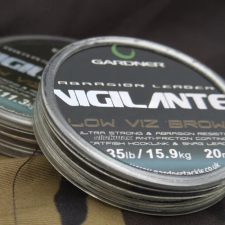  Gardner - Vigilante Brown 45Lb (20,4Kg) 20m előkezsinór (XVIG45) horgászzsinór