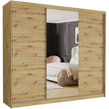  Gardróbszekrény Norvio I. 250x218x60 cm, artisan bútor