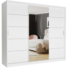  Gardróbszekrény Norvio I. 250x218x60 cm, fehér bútor