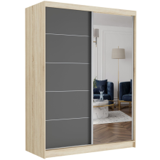  Gardróbszekrény Rivano I. 150x200x60cm sonoma - antracit bútor