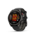 Garmin Fenix 8 Pro Amoled Sapphire 47mm karbonszürke DLC Titanium fekete/szürke szilikon szíj (ED XD)