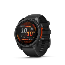 Garmin fenix 8 Slate Gray with Black Silicone Band 010-02904-00 okosóra
