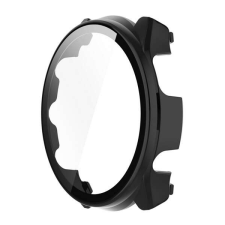 Garmin Forerunner 965 Műanyag keret (BUMPER, ütésálló + kijelzővédő üveg) FEKETE okosóra kellék