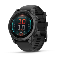 Garmin Garmin Fenix E Slate Grey steel with Black silicone band okosóra