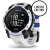 Garmin Instinct 3 45mm Solar Whitestone/Bolt Blue band (010-02934-03)