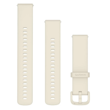 Garmin Óraszíj 20 mm elefántcsont szilikon (Quick Release) okosóra kellék