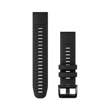 Garmin Óraszíj 22 mm fekete szilikon (QuickFit) okosóra kellék