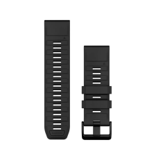 Garmin Óraszíj 26 mm fekete szilikon QuickFit okosóra kellék