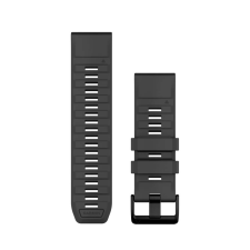 Garmin Óraszíj 26mm grafit szilikon (Quick Fit) okosóra kellék