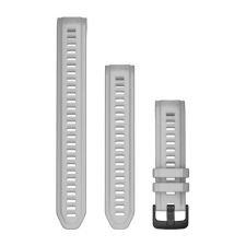 Garmin óraszíj extra hosszú kiegészítő pánttal (Instinct 2S) szilikon, 20mm ködszürke (010-13104-01) (010-13104-01) - Szíj okosóra kellék