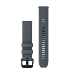 Garmin Óraszíj kék szilikon fekete csat (Quick Release) okosóra kellék