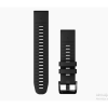 Garmin QuickFit óraszíj szilikon 22mm fekete (010-13280-00) (010-13280-00)
