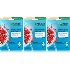 Garnier Hydra Bomb Super Hydrating & Repulping Tissue Mask 3 × 28 g arcpakolás, arcmaszk