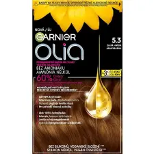 Garnier Olia 5.3 Aranybarna tartós hajfesték, 60+60+54 ml hajfesték, színező