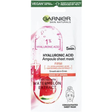 Garnier Skin Naturals Ampoule Sheet Mask Hyaluronic Acid and Watermelon Extract 15 g arcpakolás, arcmaszk