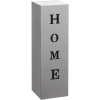 Gartenfreude dekor oszlop Home 16 cm x 16 cm x 50 cm szürke