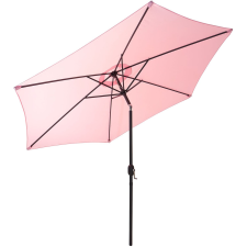 Gartenfreude napernyő 270 cm átmérő rózsaszín hajtókaros mechanizmussal kerti bútor