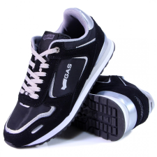 GAS cipő BLACK/SILVER női cipő