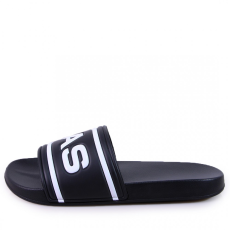 GAS papucs BLACK/WHITE