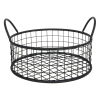 Gastro Fém kosár, fekete, magasság: 121 mm, átmérő: 200 mm