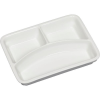 Gastro Háromrészes szögletes tányér, Gastro, 23,2x17,6 cm