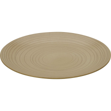 Gastro "Lava Stone" lapos tányér, átmérő: 210 mm, homok tányér és evőeszköz