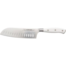 Gastro Santoku kés, 18 cm penge, fehér kés és bárd