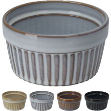 Gastro Sütőedény, kerámia, különböző színek, magasság: 50 mm, átmérő: 95 mm edény