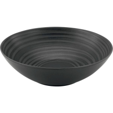 Gastro Tál, Lava Stone 24 cm, fekete tányér és evőeszköz