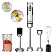 Gastroback Botmixer és tartozékok, 4 az 1-ben, , 1500 W, ezüst botmixer