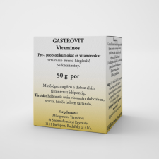  Gastrovit vitaminos pre-, probiotikumot és vitaminokat tartalmazó étrend-kiegészítő por 50 g gyógyhatású készítmény