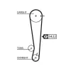 Gates Fogasszíj 5511XS