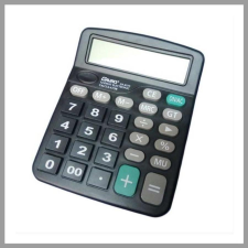 GAVAO GA-837D számológép, 12 számjegyű számológép